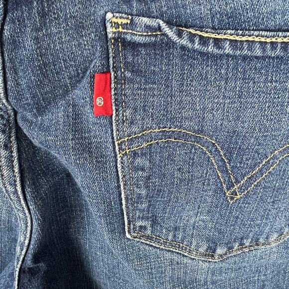 Levi’s 515 bootcut mid rise blue jeans - Picture 5 of 9